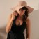 Women's hat minku, col. pink, river 58