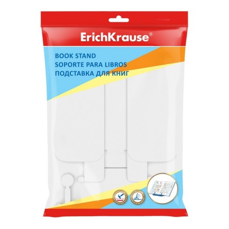 Book stand, erichkrause, plastic, white-1