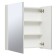 Bathroom mirror "Lada 60" white, 12 x 60 x 65 cm