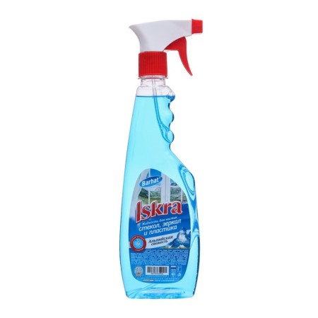 Washing means of glass, velvet ISKRA, "Alpine freshness", with a trigger, 500 ml-2