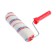 Lom roller, polyester thread, 230 mm, handle d = 6 mm, d = 48 mm, pile 10 mm