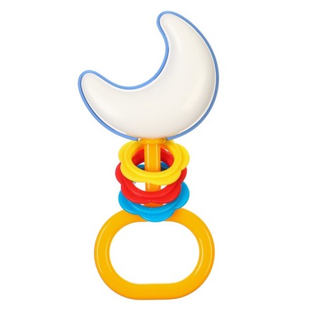 Little rattle "Month", color mix, Aelita-1