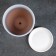 Flower pot "Magenta" gray, 2.3 liters