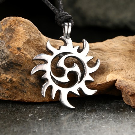 Amulet-cords, Totem "Sunny Triskelis" No. 11, Metal-1