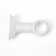 Lockland door limiter on the handle, d = 15 mm, h = 50 mm, white color