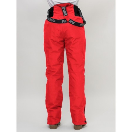 Ski -loving trousers, size 44, red color-7
