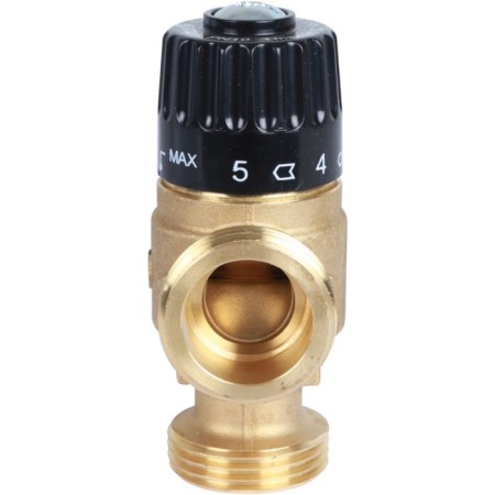 Mixing valve Stout SVM-0125-186525, 1 ", external thread, 30-65 ° C, KV 1.8-2