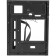 The ACCORD ACC-259 case is black without BP MATX 1x80mm 2xusb2.0 Audio