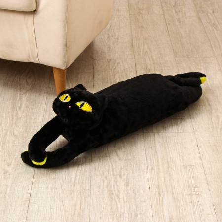 Soft toy "cat", 70 cm, black color