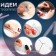 Sewing set, 23 items, in a plastic container, 9 × 6 × 3 cm