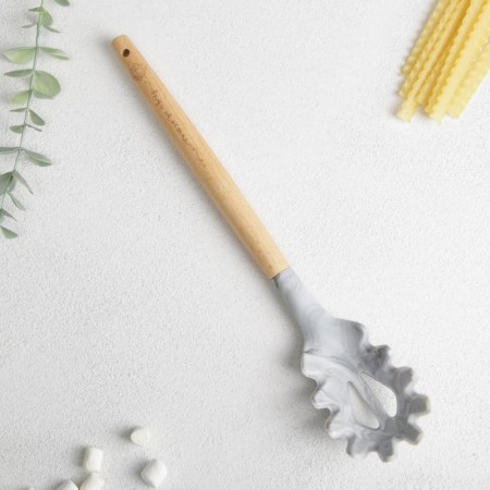 Spoon for spaghetti "Taste of happiness", 11.9 × 30 cm-1