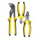 Set of hinge-lobe tools Berger BG1295, ticks, sidebuilding, pliers