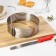 Set of confectionery share, 2 items: baking form with slots 25-30 × 8 cm, confectionery blade