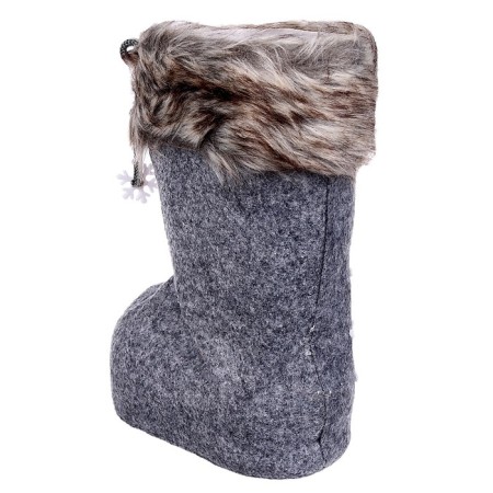 Candy "Boot", Snowflake, Gray Color-3
