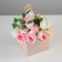 Boxes for mini bouquets "Lady", 12 × 20 × 10 cm
