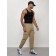 Cargo jeans, size 48, beige color