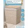 Storage basket wicker share "Coos", 43 × 34 × 53 cm