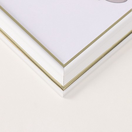 Photo frame Plastic "Office 2" 15x21 cm, white-2