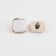 A set of buttons on the leg, 15 × 15 mm, 10 pcs, white/gold color