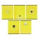 Notebook of 48 sheets in the “minimalism” cage, covered cardboard, block No. 2, whiteness 75% (gray sheets), mix
