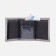 Velcro wallet, gray color