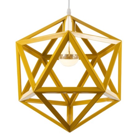 Lamp Bayerlux "Geometry" E27 1x40W yellow 35x35x35-135 cm-1
