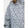 Vetrovka for girls, height 152 cm, silver color