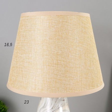 Table lamp 32154/1 E14 40W Beige 22x22x38 cm Risalux-4