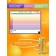 Magnetic glider "Schedule of lessons and additional classes for the whole day" 42x29cm