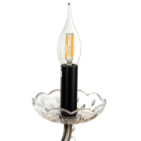 Chandelier A3804/6 ab+bk bronze/black/crystal 6x40W E14 67x56x87cm-5
