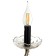 Chandelier A3804/6 ab+bk bronze/black/crystal 6x40W E14 67x56x87cm