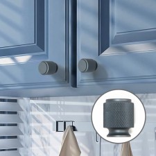 Handle button Cappio PK327, D = 20 mm, color graphite