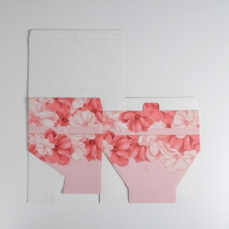 Box Gift team, packaging, “since March 8”, 30 x 23 x 12 cm-5
