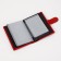 Cover 3 in 1, for auto documents, passports, bills, pockets for cards, for coins, red color