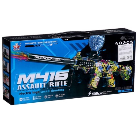 M416 automatic, lighting effects, shoots gel bullets-14