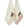 A set of wuffed napkins Diva Afrodita "Tiger", size 35x50 cm, 2 pcs
