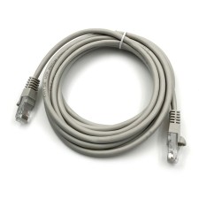 Buro UTP-5E-3M-G UTP 4 pair CAT5E CCA Molded 3M Gray RJ-45 (M) -RJ-45 (M)