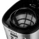 Coffee machine KitFort KT-727, Capilular, 900 watts, 1.5 l, silver-black