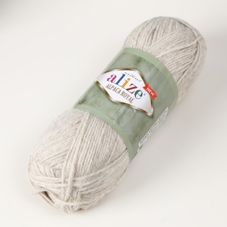 ALPACA Royal new yarn 15% alpaca, 30% wool, 55% acrylic 250m/100g (152)-1