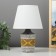 Table lamp 16529/1GR E14 40W gray 17.5x17.5x26.5 cm