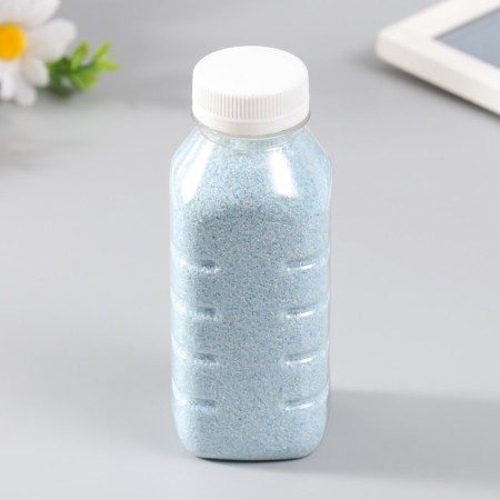 Color sand in the bottles "Blue" 500 grams mix-6
