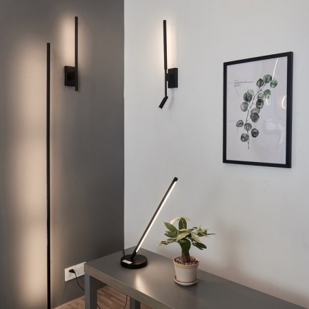 Wall lamp Mantra Torch, LED, 410LM, 3000K, 93x70x476 mm, matte black color-4