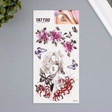 Tattoo on the body color 