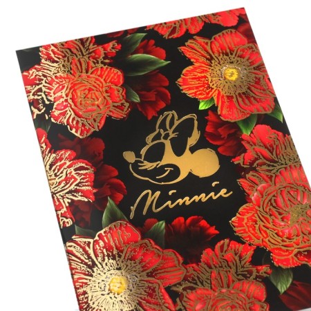 Notepad A5, on a paper clip, 40 sheets, to a point, gold embossing, Minnie Mouse-4