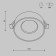 The built-in lamp Technical DL046-01W, 1x10W, 8x8x5.1 cm, GU10, white color