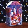 Gift box "Fantasy" in purple 16 x 7.5 x 26 cm