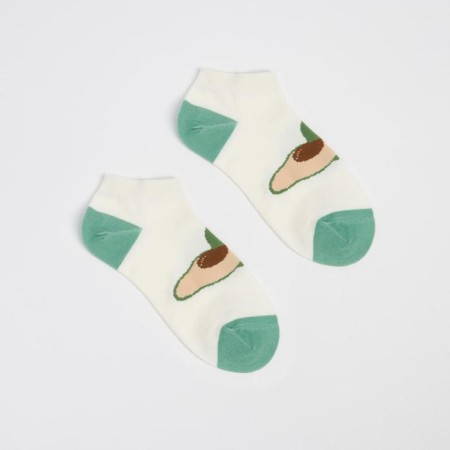 Set of female socks (5 pairs) minku "avocado", size 36-39 (23-25 ​​cm)-5