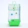Poultry cell equipped BD-1/4F, 30 x 23 x 39 cm, green