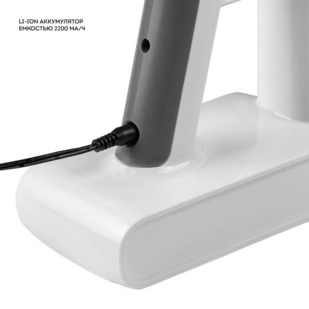 Vacuum cleaner Galaxy Line GL 6295, vertical, wireless, 130 watts, 0.7 l, white-8