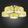 Ceiling EVOLUCE lamp. SL483.092.05. Foresta. 5x60 watts, E27, 72x72x20 cm, chromium color